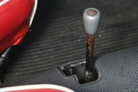 Goggomobil T 250 (1960) - Die Schaltung - Achtung - das 'H' liegt quer zum Auto, nicht längs