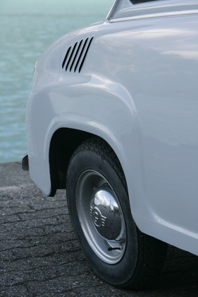 Goggomobil T 250 (1960) - Kiemen für den Motor hinten