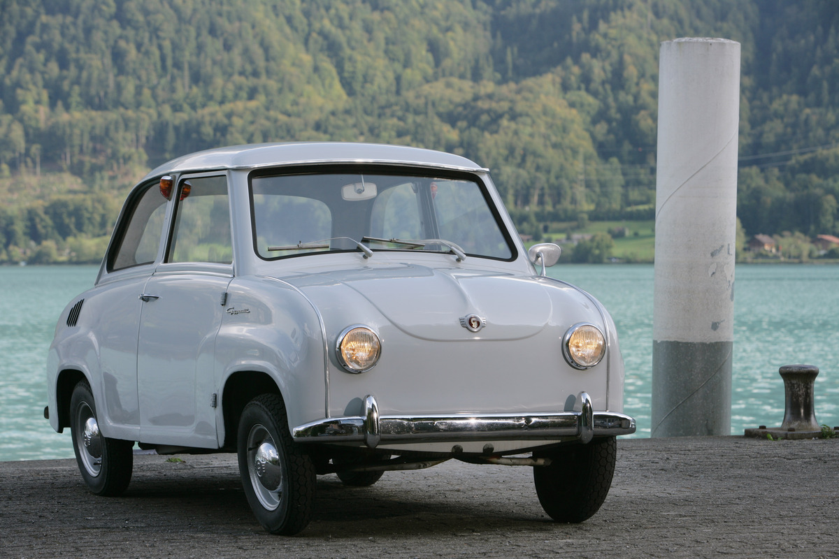 Goggomobil T 250 (1960) - die Limousine trug einen schmucklosen Bug