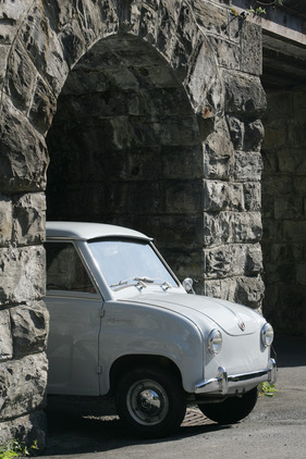 Goggomobil T 250 (1960) - wer guckt denn da hervor