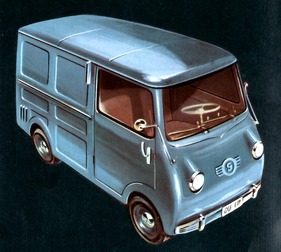 Goggomobil TL 300 (1958) - der Kleintransporter wurde nur rund 2'000 Mal gebaut und vor allem von der Deutschen Post eingesetzt