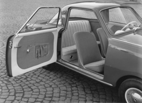 Goggomobil TS 250 (1957) - auch das Coupé hatte anfangs nach hinten öffnende Türen
