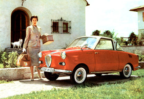Goggomobil TS 250 (1958) - das Coupé für die elegante Dame - aus einem Verkaufsprospekt