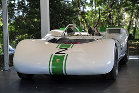 Impressionen vom Concours d'Elegance im Rahmen der Schloss Bensberg Classics 2012 - der Bergrennwagen Porsche 909