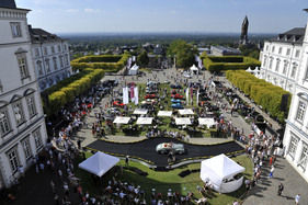 Impressionen vom Concours d'Elegance im Rahmen der Schloss Bensberg Classics 2012 - die Sieger werden gefeiert