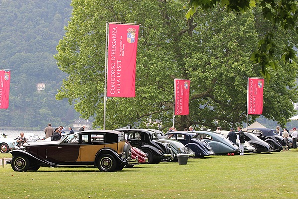 Impressionen vom Consorso d'Eleganza Villa d'Este 2011 - Geschlossen aus Komfort-Gründen - eine der Kategorien