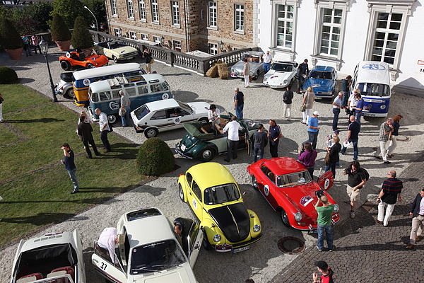 Impressionen von der Rallye Historique im Rahmen der Schloss Bensberg Classics 2012 - Fahrzeuge aus der Sammlung der Autostadt