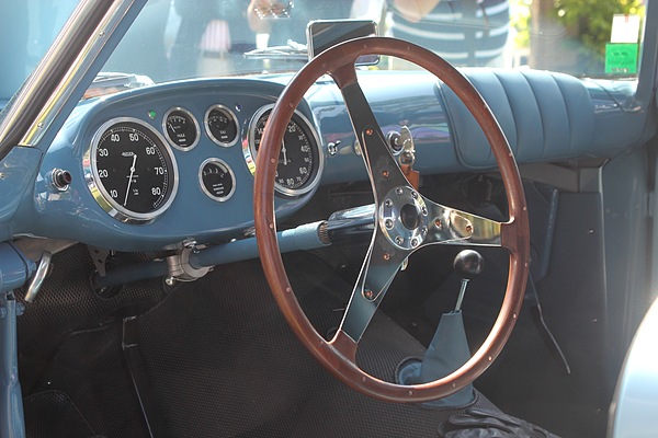 Interieur des Siata 400 F Berlinetta (1953) am Concorso d'Eleganza Villa d'Este 2011