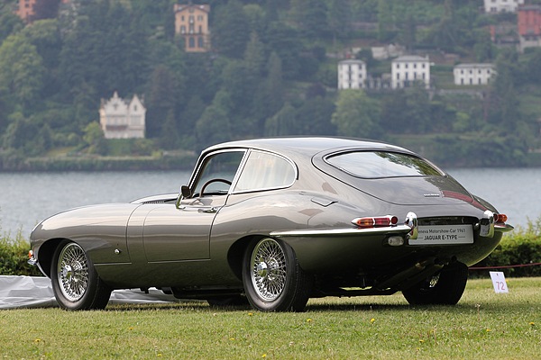 Jaguar E Type (1961) am Concorso d'Eleganza Villa d'Este 2011