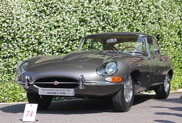 Jaguar E Type (1961) am Concorso d'Eleganza Villa d'Este 2011