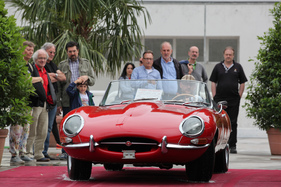 Jaguar E-Type 3.8 S1 Roadster (1963) - für CHF 140'000 oder EUR 128'440 verkauft - an der Dolder-Versteigerung der Oldtimer Galerie am 11. Juni 2016