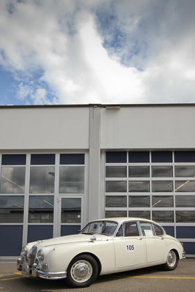 Jaguar Mk 2 3.8 (1960) - am 24. Oldtimer Grandprix Safenwil 2015