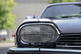 Jaguar XJ-S H.E. (1986) - die von Cibié eigens entwickelten Breitband-Scheinwerfer