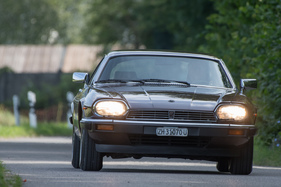 Jaguar XJ-S H.E. (1986) - flache Schnauze, charakteristische Leuchten Jaguar XJ-S H.E. (1986) - flache Schnauze, charakteristische Leuchten