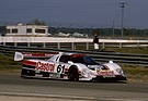 Jaguar XJR-9 D (1988) - Dieser Jaguar XJR-9 mit Startnummer #61 erreichte Platz 7 - Fahrer waren Jan Lammers (NL), Davy Jones (USA), Danny Sullivan (USA) und John Nielsen (DK) (12 Stunden von Sebring 1988)