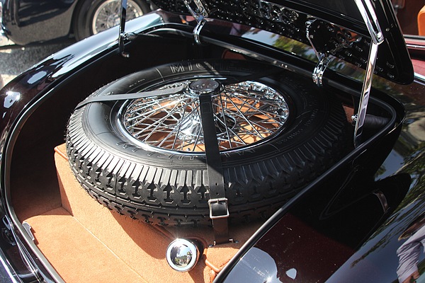 Kofferraum wie bei einem Neuwagen - Talbot-Lago T26 Stabilimenti Farina (1951) am Concorso d'Eleganza Villa d'Este 2011
