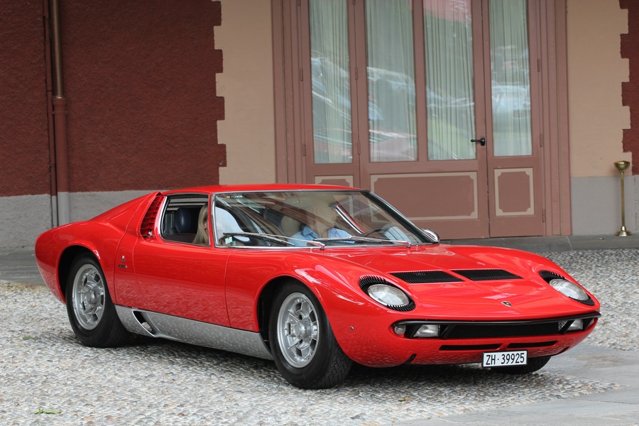 Lamborghini Miura S (1970) am Concorso d'Eleganza Villa d'Este 2011