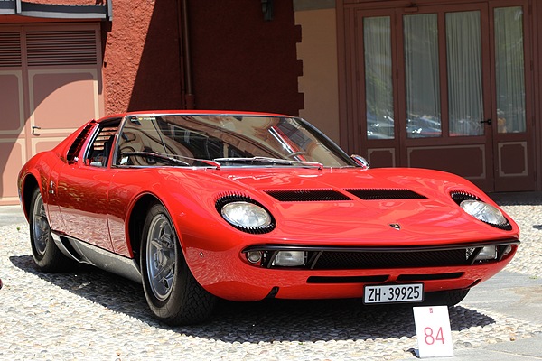 Lamborghini Miura S (1970) am Concorso d'Eleganza Villa d'Este 2011