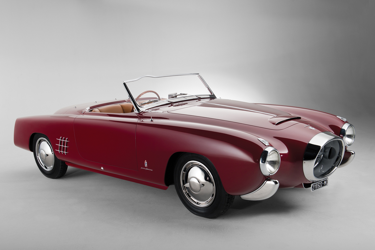 Lancia Aurelia PF200 C Spider Pinin Farina (1953) - als Lot 219 an der RM Auction in Monterey am 15./16. August 2014