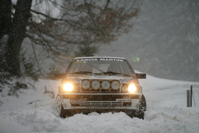 Potz Schneesturm und Kettenbruch - Ländle Classic Schneegestöber 2012