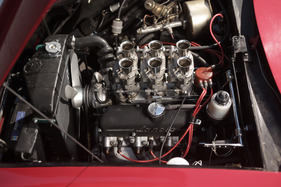Lancia Flaminia Sport Zagato (1960) - der V6-Motor mit Weber-Vergaser-Bestückung
