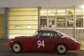 Lancia Flaminia Sport Zagato (1960) - über 220 km/h schnell lief er mit der längsten Übersetzung