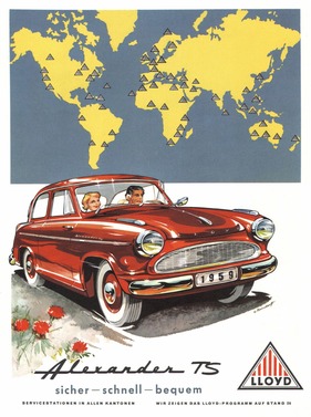 Lloyd Alexander TS (1959) - Werbung aus dem Jahre 1959 -