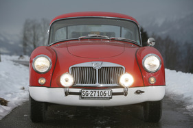 MG A Coupé (1959) - alle Veränderungen am Coupé sind zeitgenössischer Natur