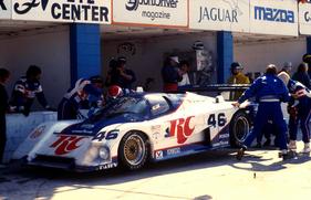 March 85G (1986) - Die schnellste Rundenzeit überhaupt fuhr dieser March 85G während dem Training (12 Stunden von Sebring 1986)