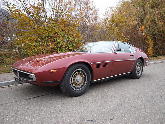 Maserati Ghibli 4900 SS (1971) - angeboten unter Lot 051 an der Versteigerung der Oldtimer Galerie Toffen vom 26. November 2011