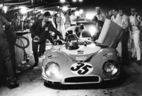 Matra MS650 (1970) - Der Matra MS650 von Dan Gurney und François Cevert. Jack Brabham war zwar als Fahrer genannt, ist aber nie gefahren. (12 Stunden von Sebring 1970)