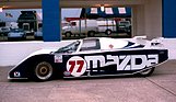 Mazda GTP (1983) - Pierre Honegger und Walt Bohren fuhren diesen Exoten, den Mazda GTP (12 Stunden von Sebring 1983)