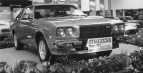 Mazda RX-5 Coupé (1975) - neues Wankelfahrzeug mit 135 SAE-PS - Internationale Automobilausstellung (IAA) in Frankfurt 1975