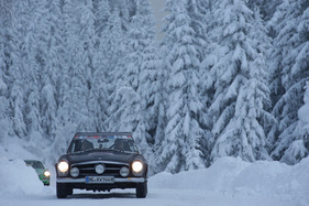 Mercedes 230 SL (1964) - an der Planai Classic 2013