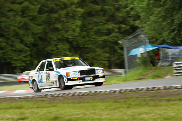 Mercedes-Benz W201 2.3 16V  an der Historic Trophy Nürburgring 2016 - FHR Langstrecken Cup