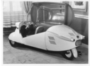 Messerschmitt FK 175 (1953) - am Genfer Autosalon 1953 - mit offener Plexiglaskuppel