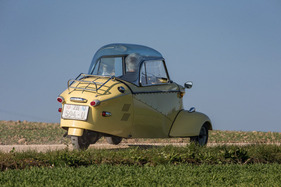 Messerschmitt FMR KR 200 (1963) - die beiden Passagiere sitzen hintereinander