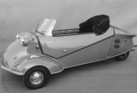 Messerschmitt KR 201 Roadster (1958) - Offen besonders attraktiv - Scherenverdeck ist in Sekunden auf- und zugeklappt
