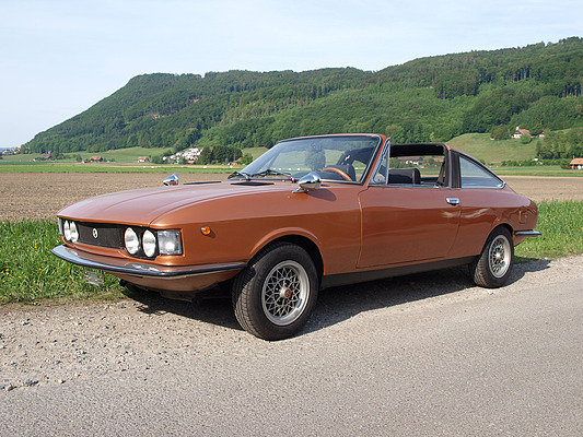 Moretti-Fiat 128 Roadster (1971) - angeboten unter Lot 084 an der Versteigerung der Oldtimer Galerie Toffen vom 26. November 2011