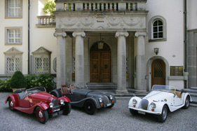 Morgan 4-4 (1936) - drei Generationen Morgan, 1936, 1977 und 2011 Morgan 4-4 (1936) - drei Generationen Morgan, 1936, 1977 und 2011
