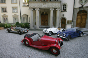 Morgan 4-4 (1936) - vier Fahrzeuge, vier Farben, drei Zeitalter