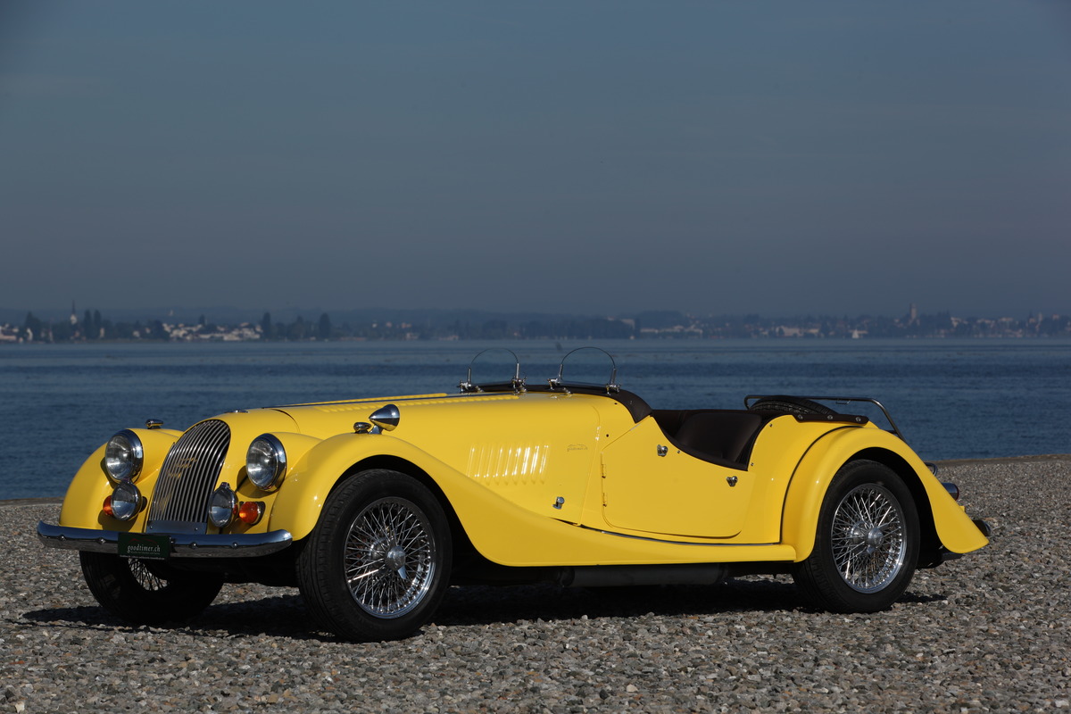 Morgan Plus 8 (1973) - rund 100 Männer bauten in Malvern Link 250 bis 350 Autos jährlich vor 40 Jahren