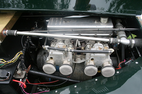 Morgan Plus Four (1961) - der Le-Mans-Klassensieger von 1962 im restaurierten Zustand - Blick auf den Motor