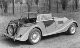 Morgan Plus Four (1967) - Viersitzer mit montierten Seitenscheiben