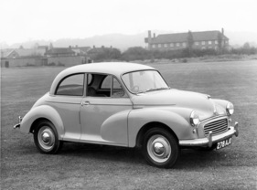 Morris Minor 1000 (1959) - Stossstangenhörner hatten erste die späteren Modelle
