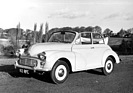 Morris Minor 1000 (1965) - schon fast ein Oldtimer, aber noch immer in Produktion, inzwischen 50 PS stark
