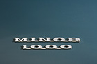 Morris Minor 1000 Tourer (1969) - Schriftzug auf dem Heck