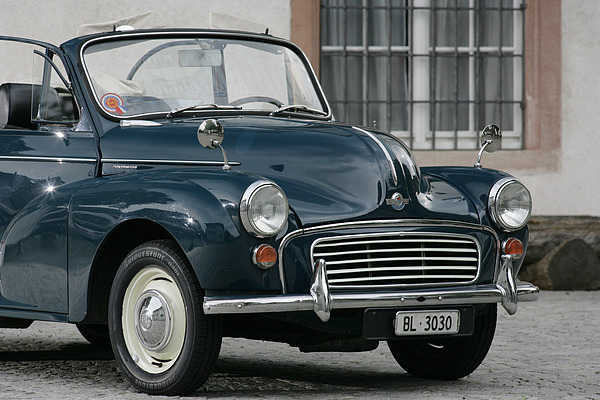 Morris Minor 1000 Tourer (1969) - Stossstangenhörner erhielten erst die späteren Modelle