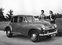 Morris Minor (1955) - bei Frau und Mann beliebt, hier eine viertürige Limousine