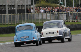 Morris Minor (1959) - Rennen R5 und R12 - St Mary's Trophy am Goodwood Revival 2012